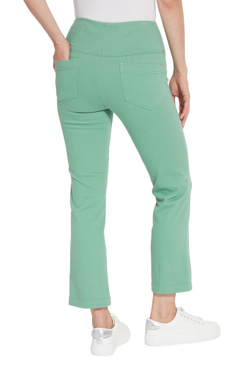 Lysse 'Lyssentials Pull-On Baby Bootcut Ankle Jeans, Alternate, color, Indie Green