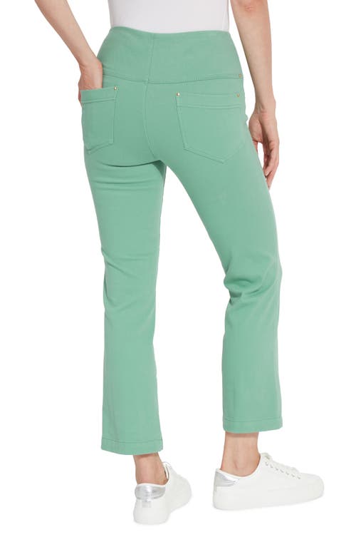 Lyssé Baby Bootcut Denim (27" Inseam) In Indie Green