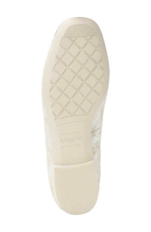Alegria By Pg Lite Talya Cap Toe Ballet Flat