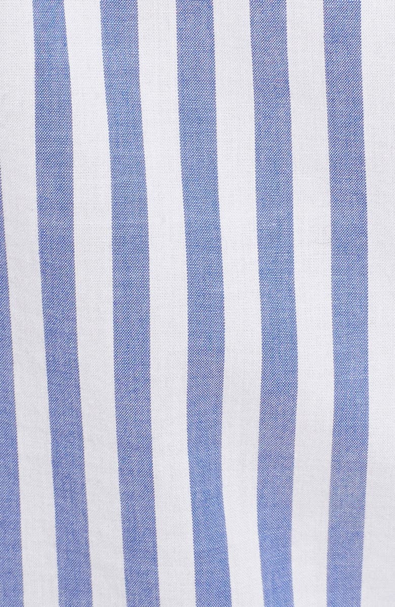 Madewell Whitney Stripe Ruffle Blouse, Alternate, color,