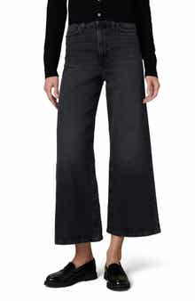 The Mia High Waist Ankle Wide Leg Jeans