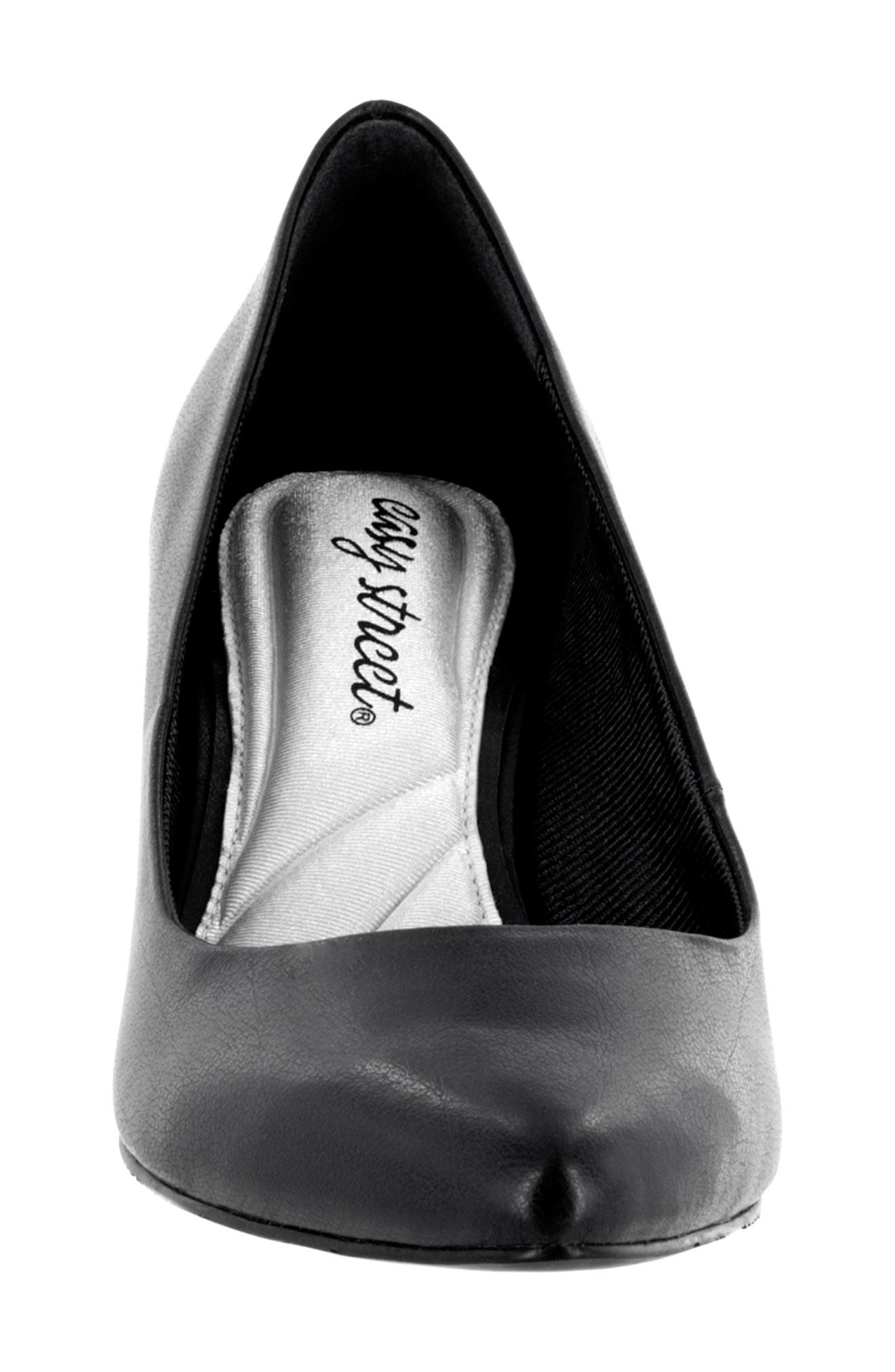 EASY STREET Pointe Pointed Toe Patent Pump - Multiple Widths Available, Alternate, color, Black