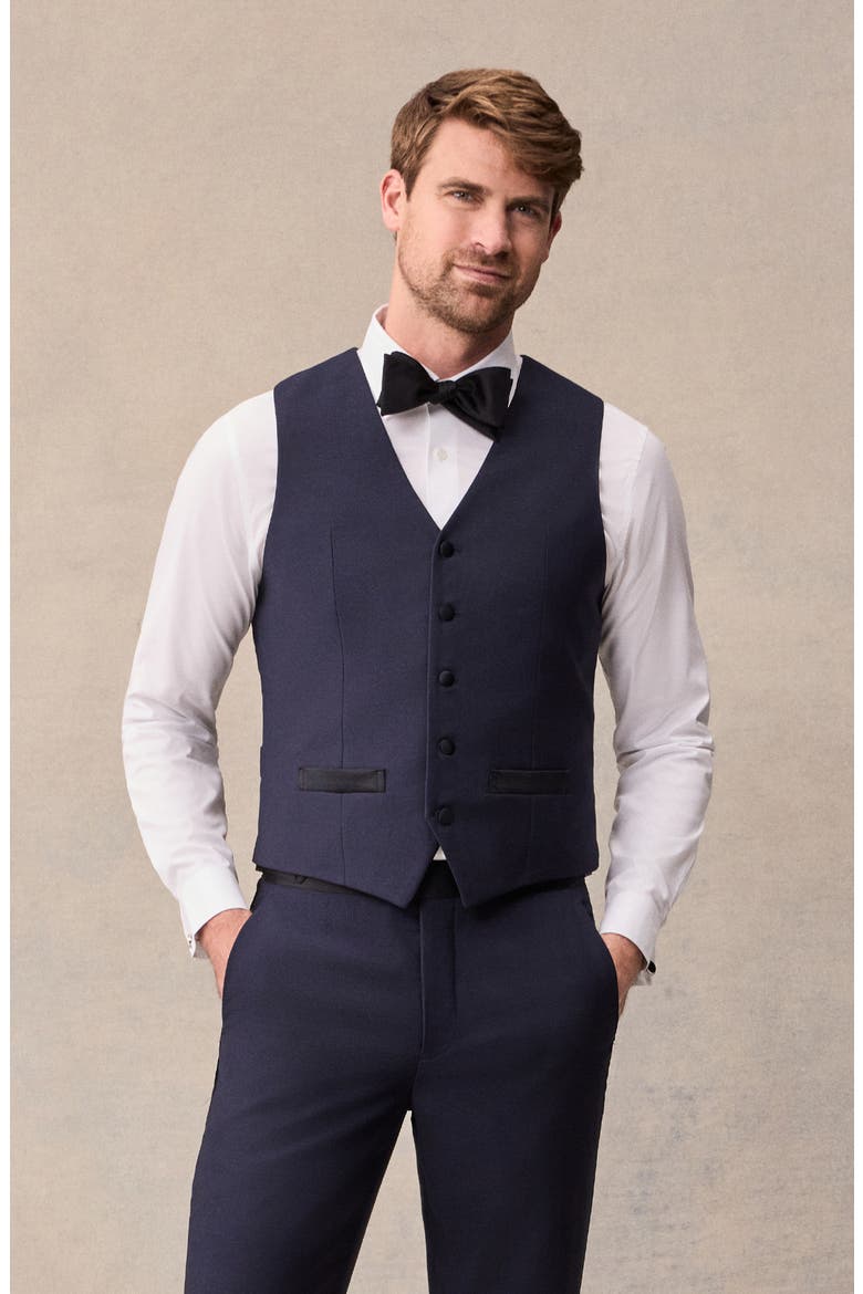 Tuxedo Vest, Main, color, Midnight Blue