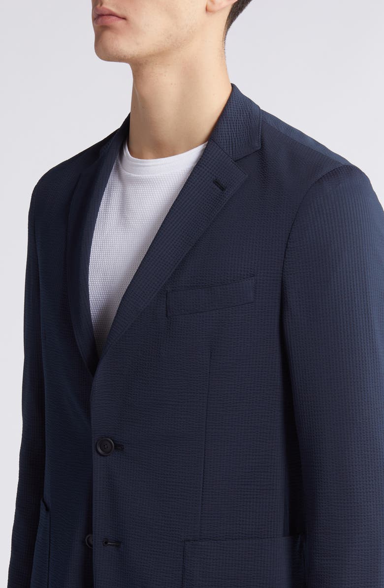 BOSS Hanry Stretch Seersucker Sport Coat, Alternate, color, 
