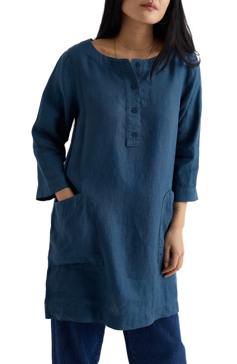 Harbour Wall Linen Tunic