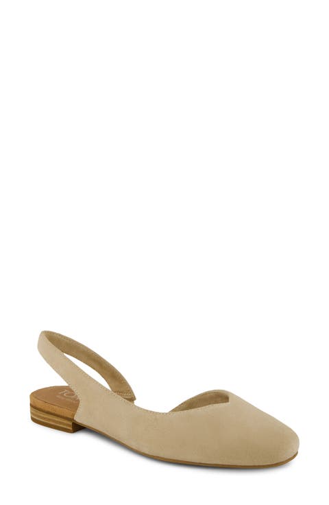 Alene Slingback Half d'Orsay Flat (Women)