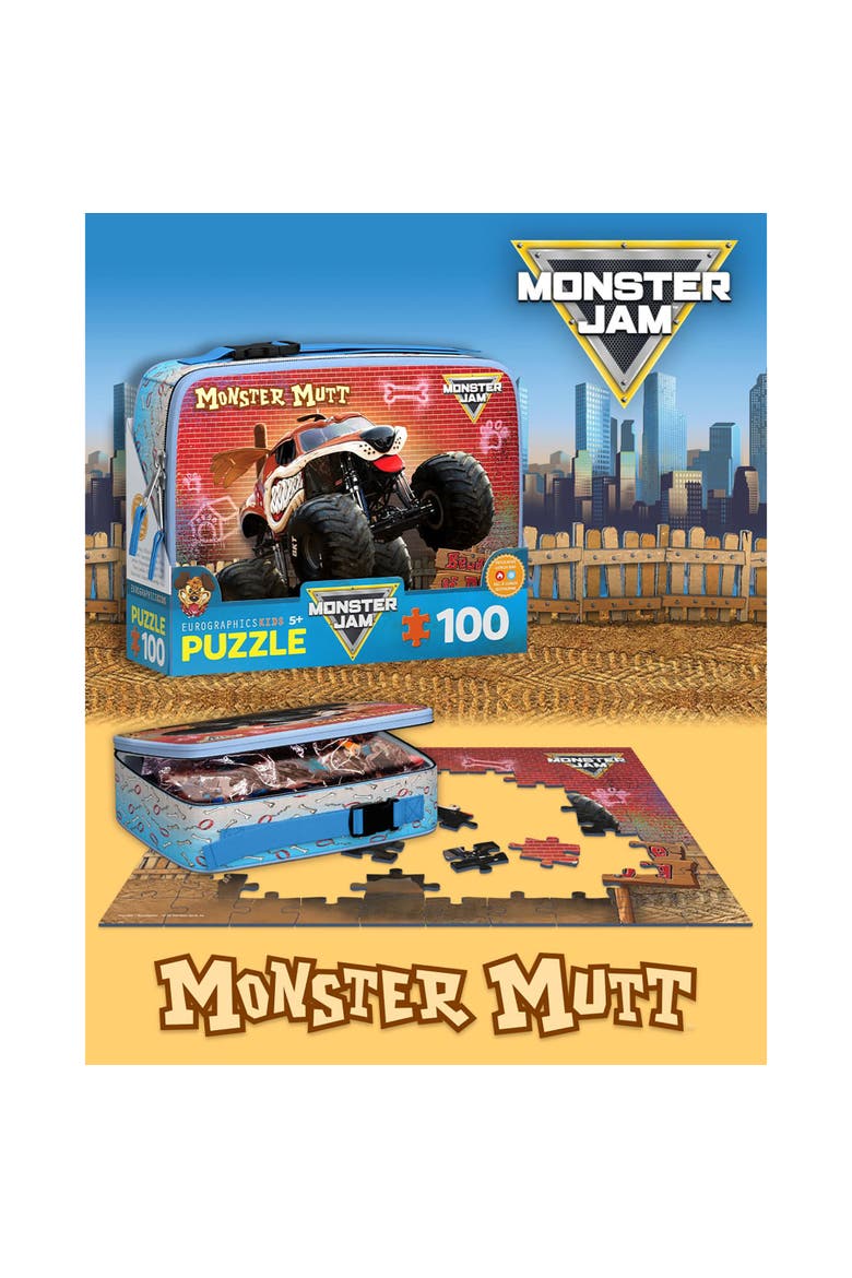 Monster Jam 100 Piece Puzzle, Alternate, color, Multicolored