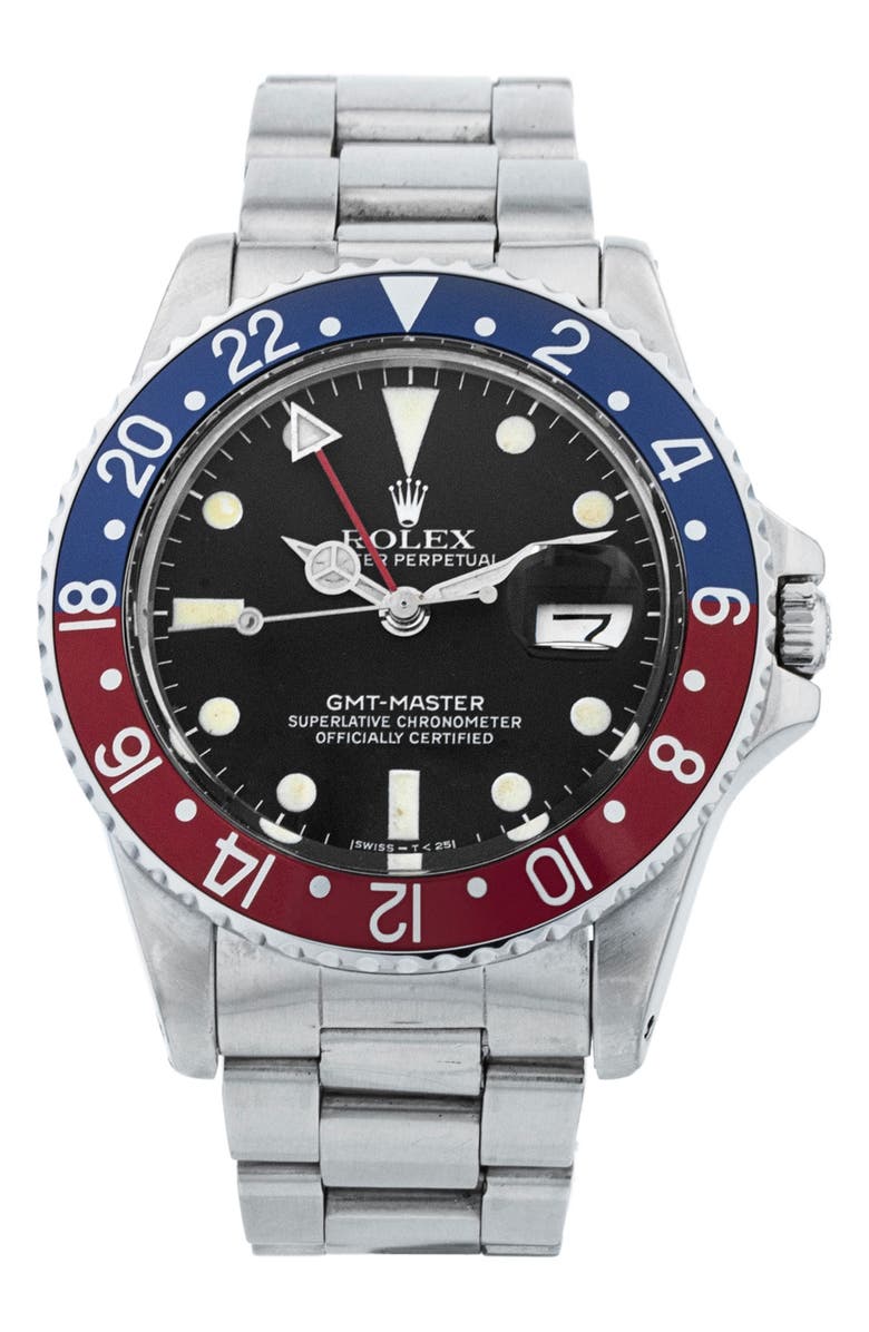 Watchfinder & Co. Rolex Preowned 1982 GMT Master Bracelet Watch, 40mm, Main, color,