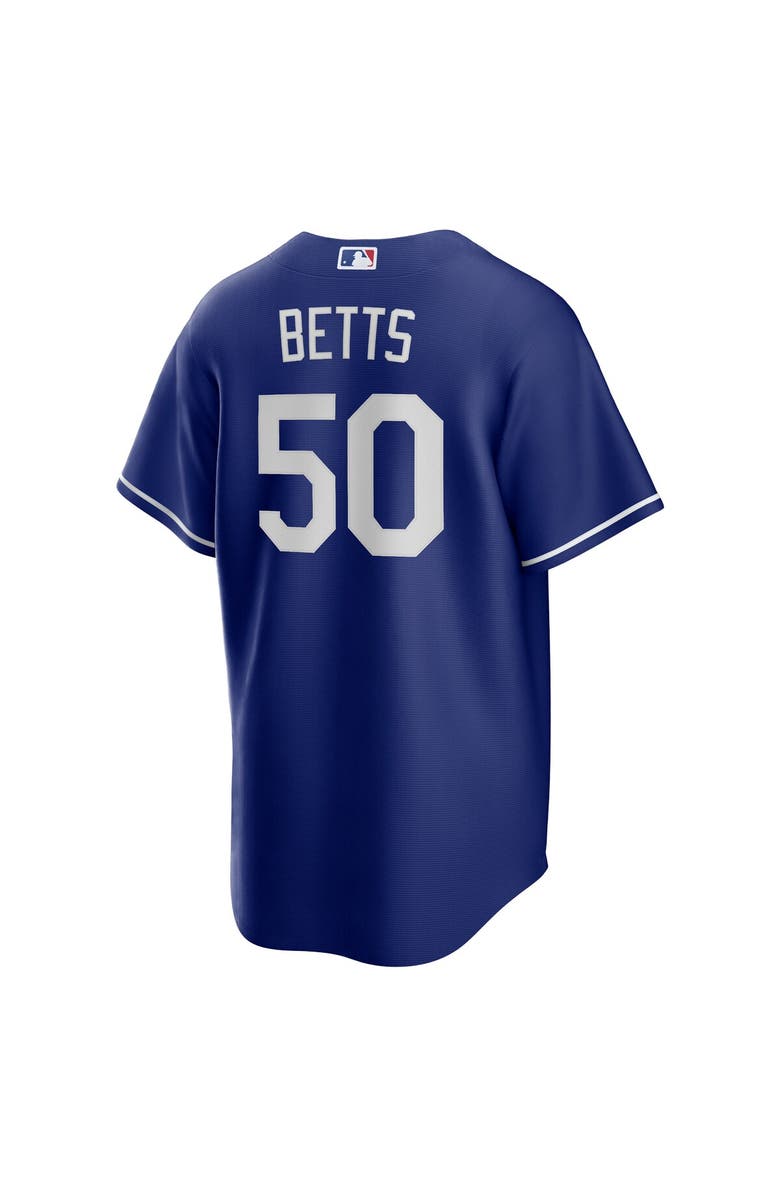 Nike Men's Nike Mookie Betts Royal Los Angeles Dodgers Big & Tall Alternate Replica Player Jersey, Alternate, color, Royal