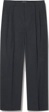 Dunst Double Pleated Wide Leg Slacks