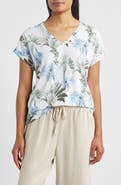 Tommy Bahama Kauai Palisade Palms V-Neck T-Shirt