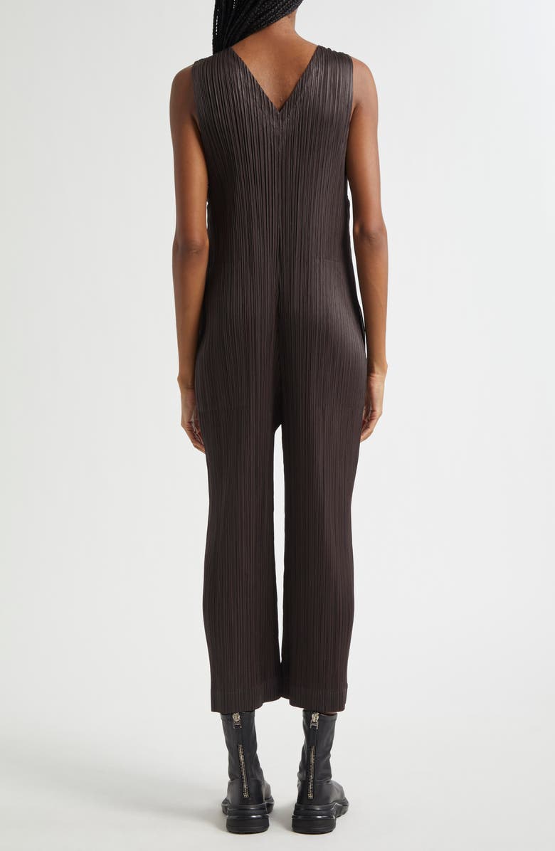 Pleats Please Issey Miyake Monthly Colors December Pleated Jumpsuit, Alternate, color,