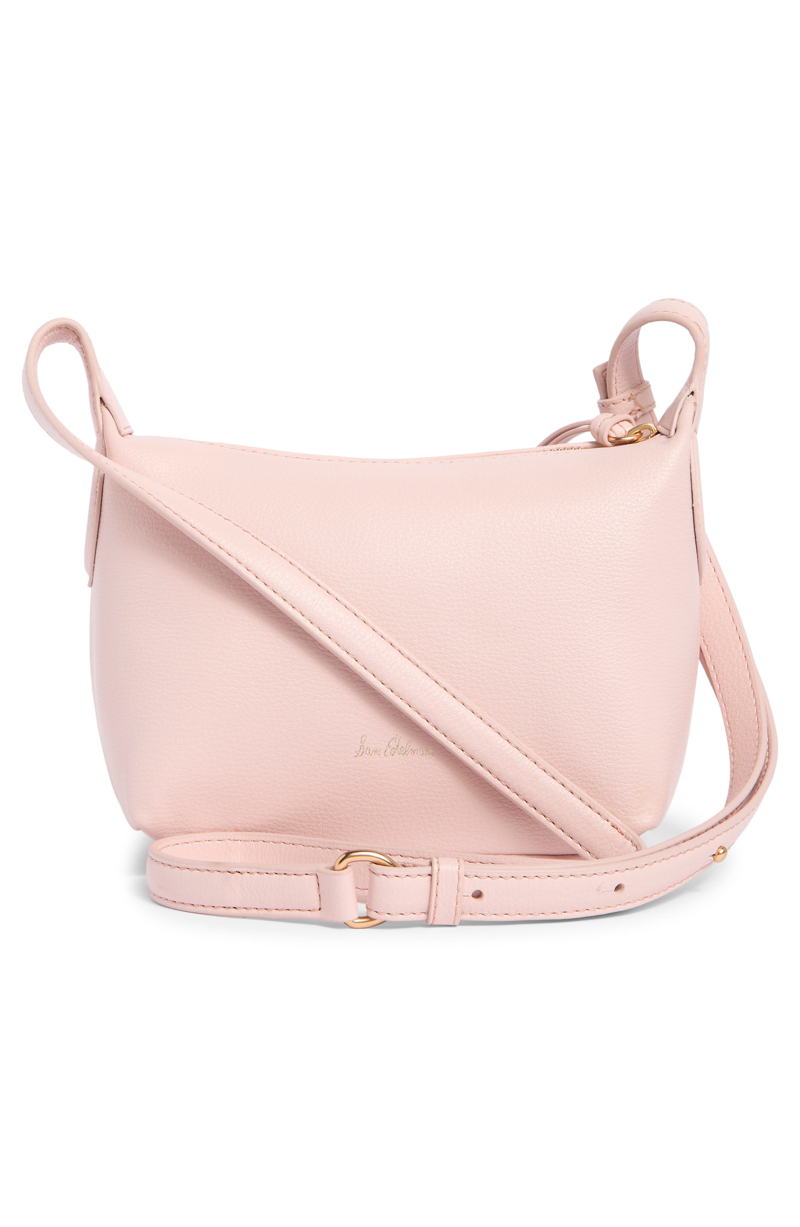 Sam Edelman Elaina Crossbody Bag, Alternate, color, Dusty Pink