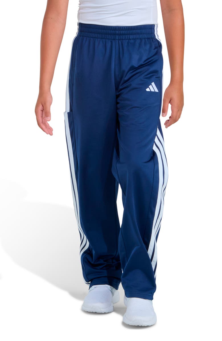 adidas Kids' 3-Stripes Tricot Track Pants, Alternate, color, Dark Blue