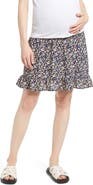 Angel Maternity Floral Maternity Skirt