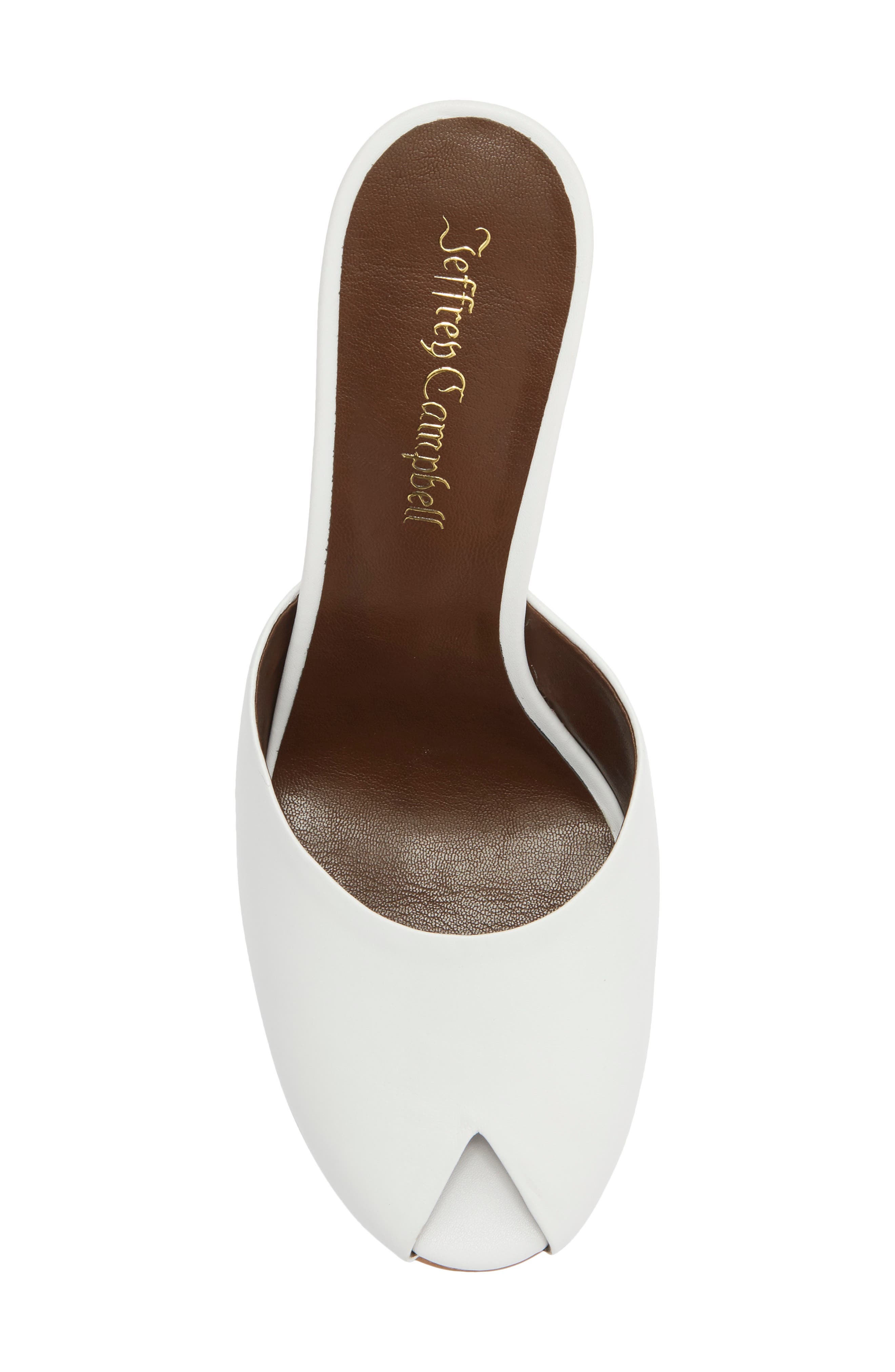 Fresa Peep Toe Sandal, Alternate, color, WHITE
