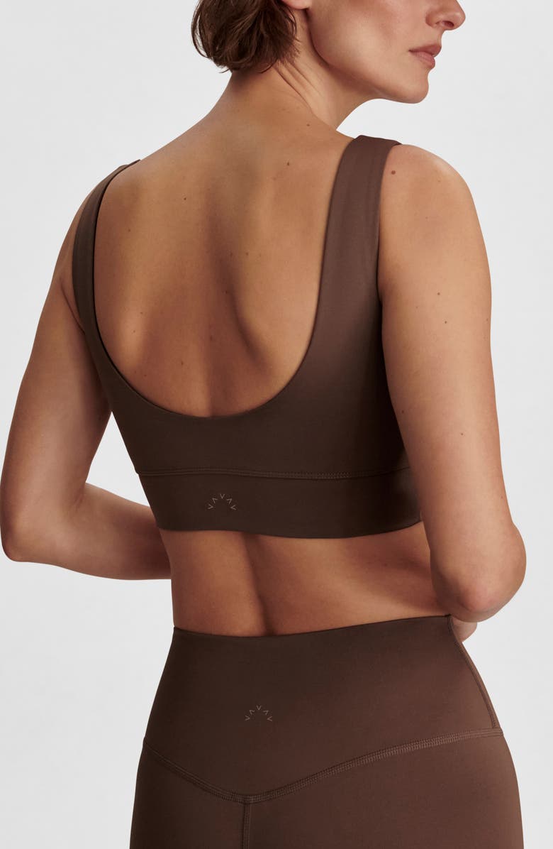 Varley Assure Cori Sports Bra, Alternate, color, Coffee Quartz