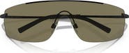 Oliver Peoples Roger Federer 138mm Rimless Shield Sunglasses