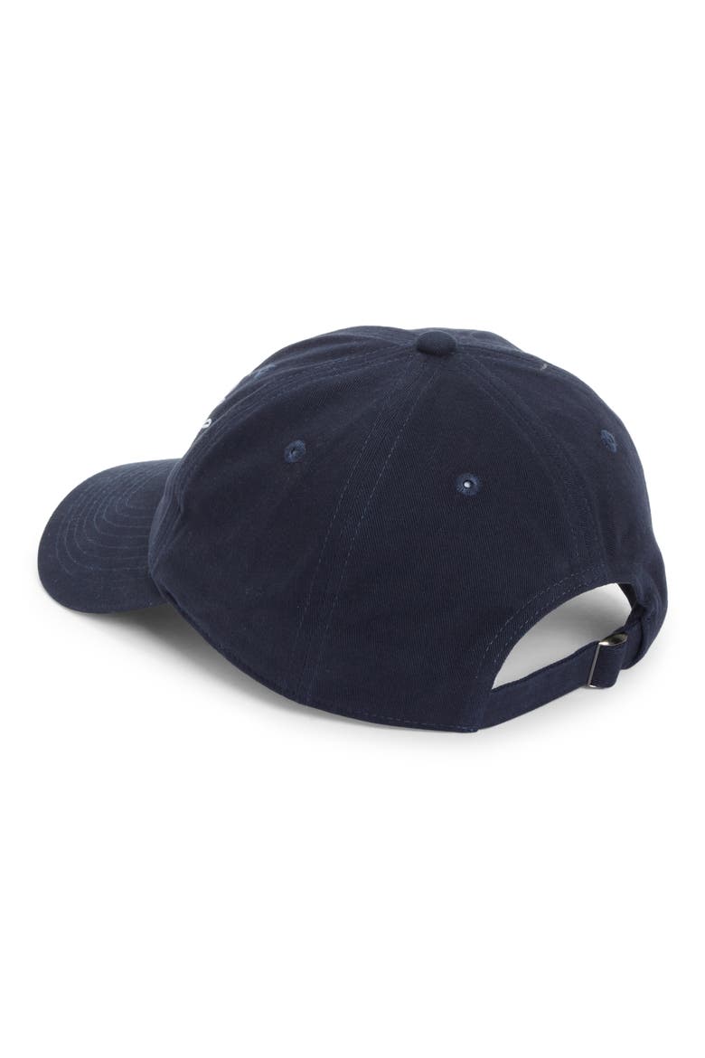 Embroidered Logo Baseball Cap, Alternate, color, NAVY