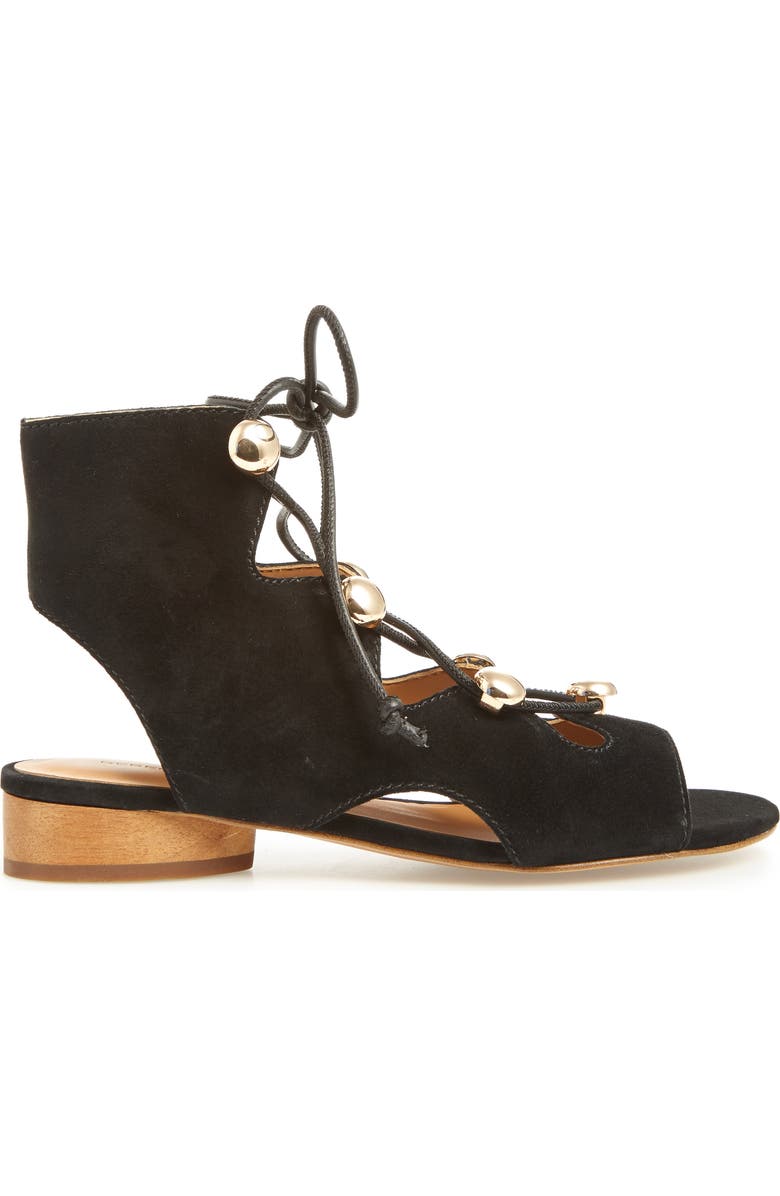 Rebecca Minkoff Kyla Ghillie Sandal, Alternate, color,