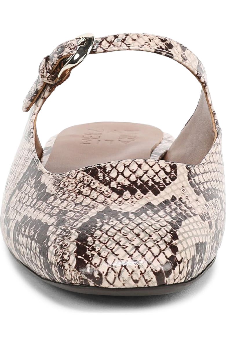 Naturalizer Apple Mary Jane Mule, Alternate, color, Beige Snake Print Faux Leather
