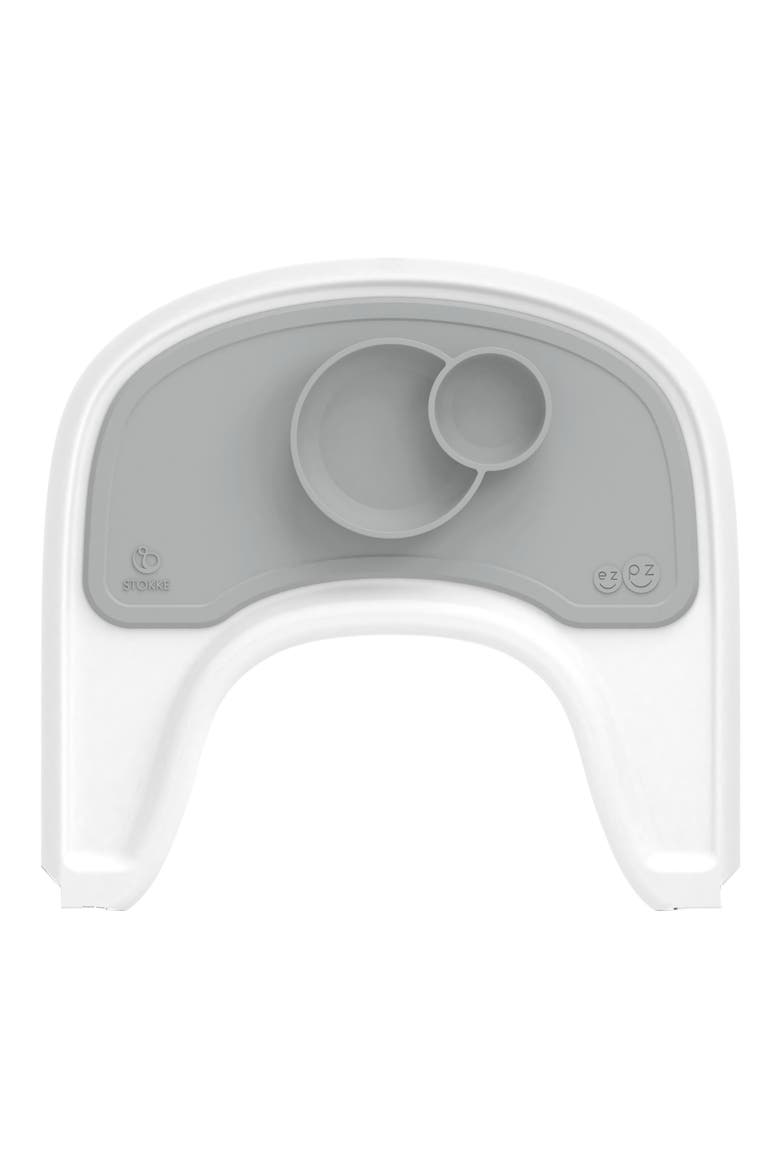 x ezpz Silicone Placemat for Tripp Trapp® High Chair, Alternate, color, GREY