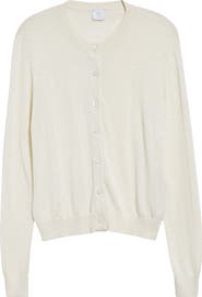 Eleventy Sequin Silk & Cotton Cardigan