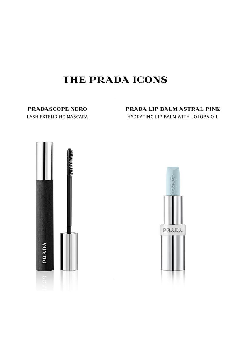 Prada scope Mascara & Mini Lip Balm Set, Alternate, color, 