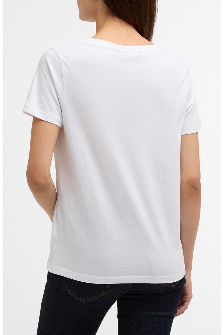 Clover Cotton Graphic T-Shirt, Alternate, color, WHITE