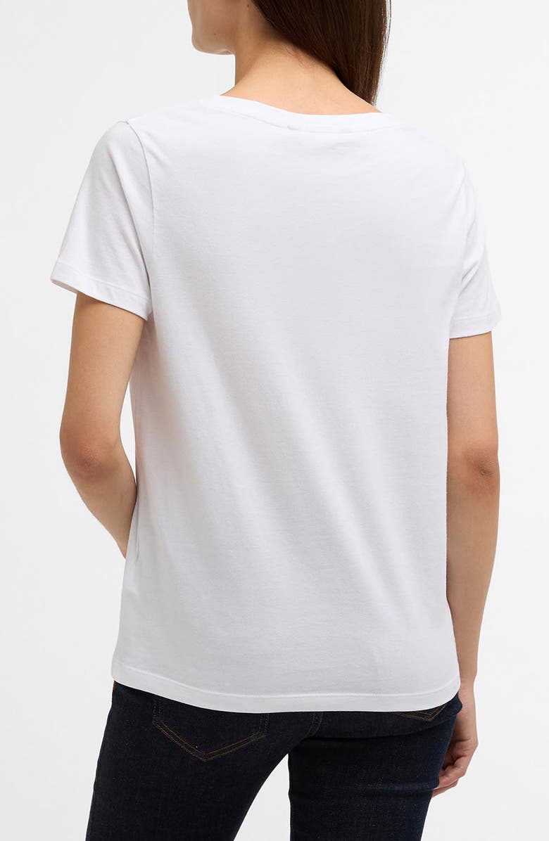 Barbour Clover Cotton Graphic T-Shirt, Alternate, color, 