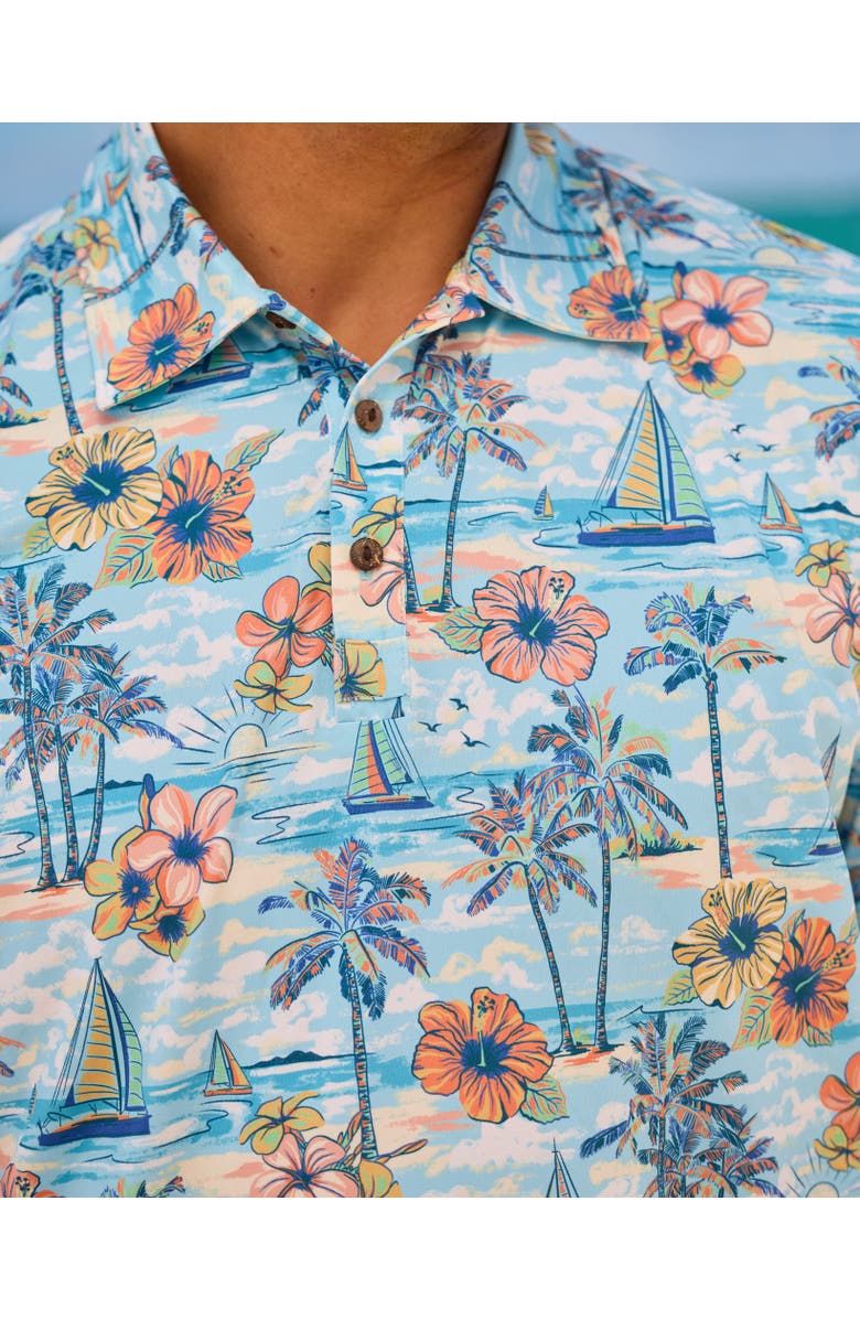 Kenny Flowers The Ocean Course - Golf Shirt, Alternate, color, Blue