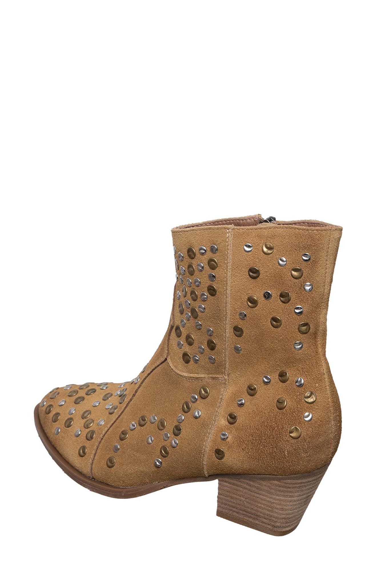ANTELOPE Lottie Studded Bootie, Alternate, color, Taupe