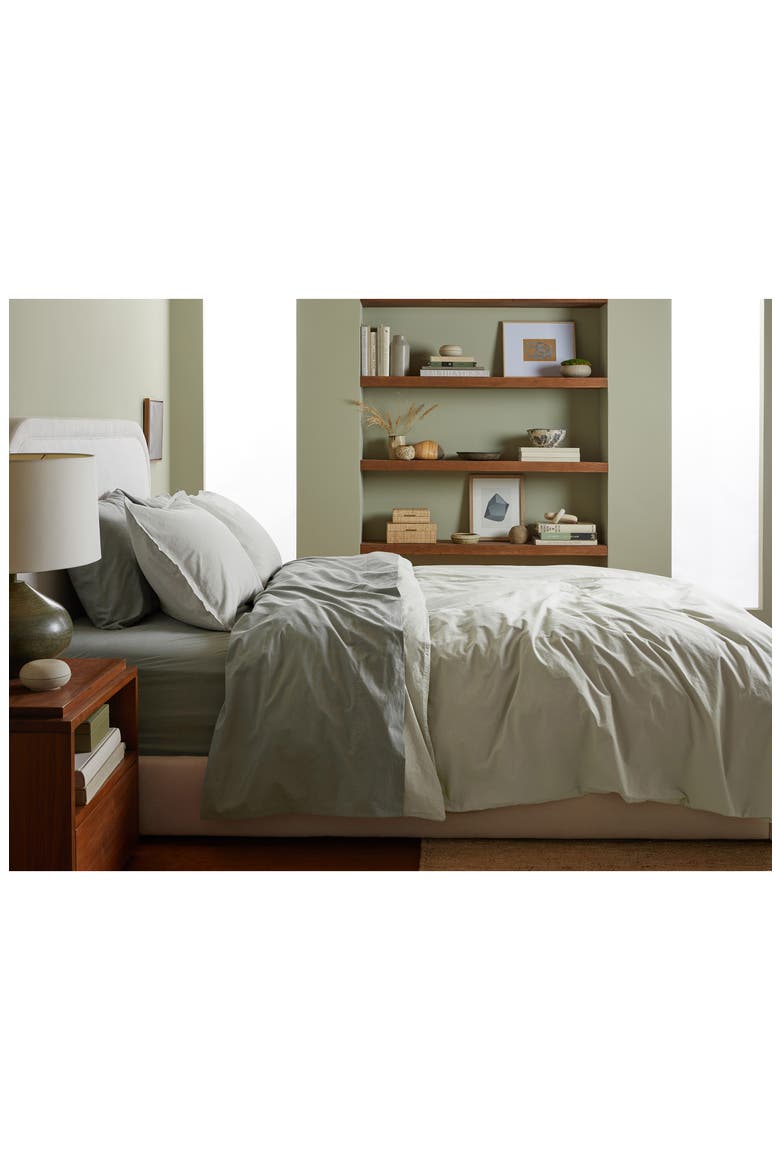 Percale Top Sheet, Alternate, color, MOSS