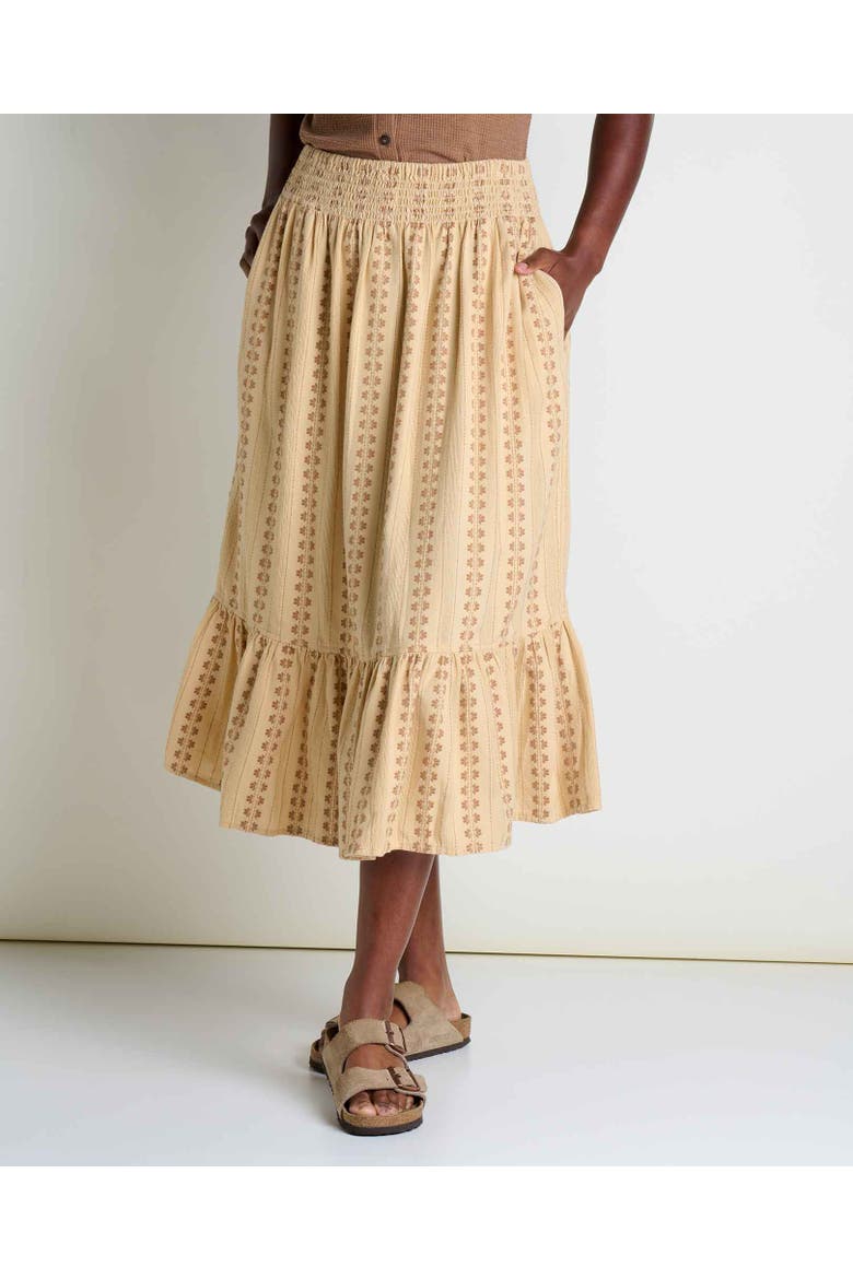 Cipher Midi Skirt, Main, color, Chai