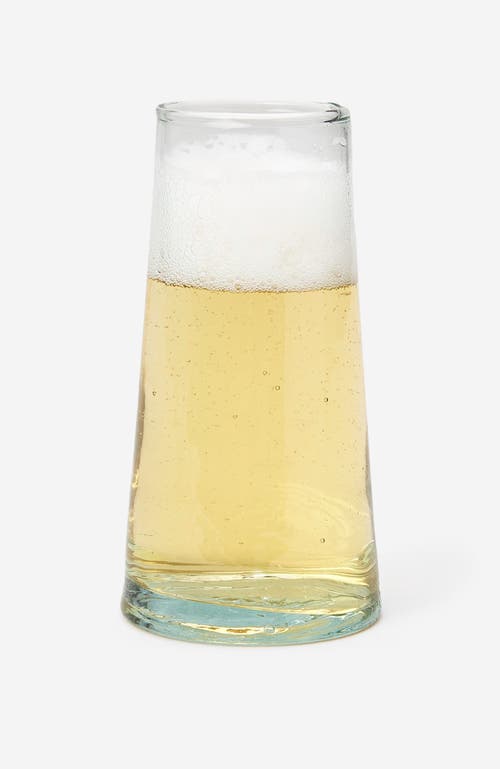Verve Culture Moroccan Champagne Glass In Clear