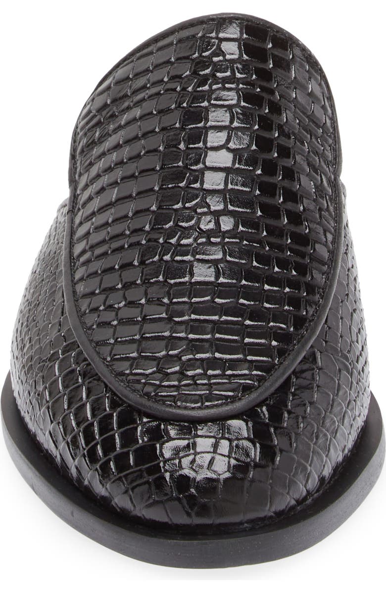 Kaanas Sardinia Croc Embossed Mule, Alternate, color,