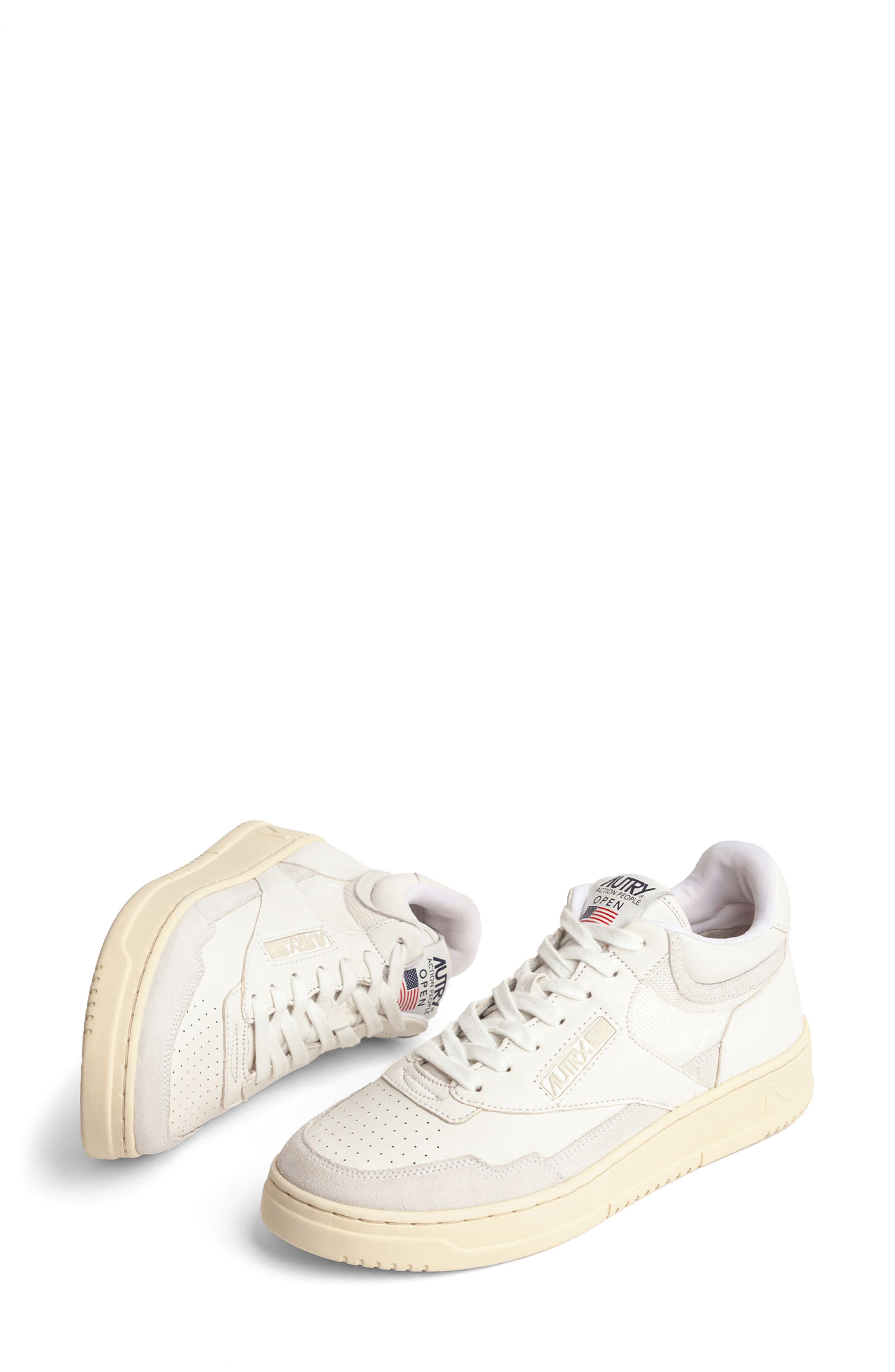 Open Sneaker, Alternate, color, LEAT/ LEAT WHITE
