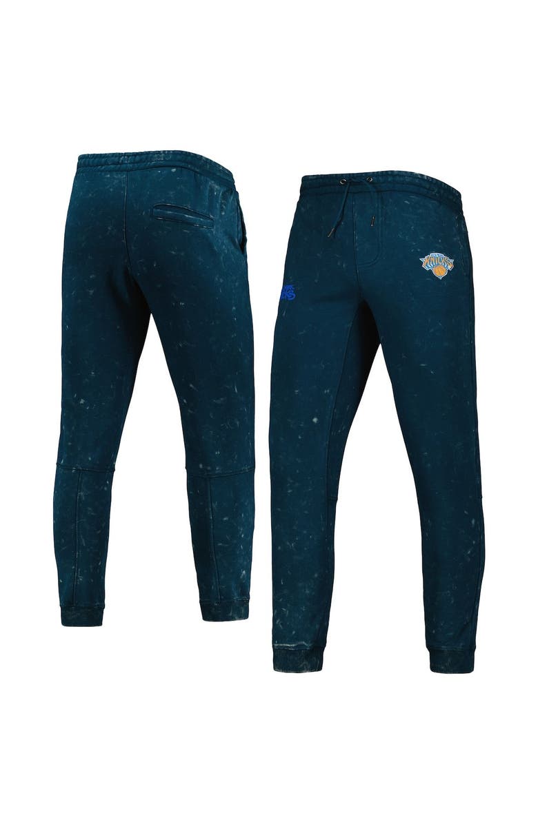 THE WILD COLLECTIVE Unisex The Wild Collective Blue New York Knicks Acid Tonal Jogger Pants, Main, color, Blue