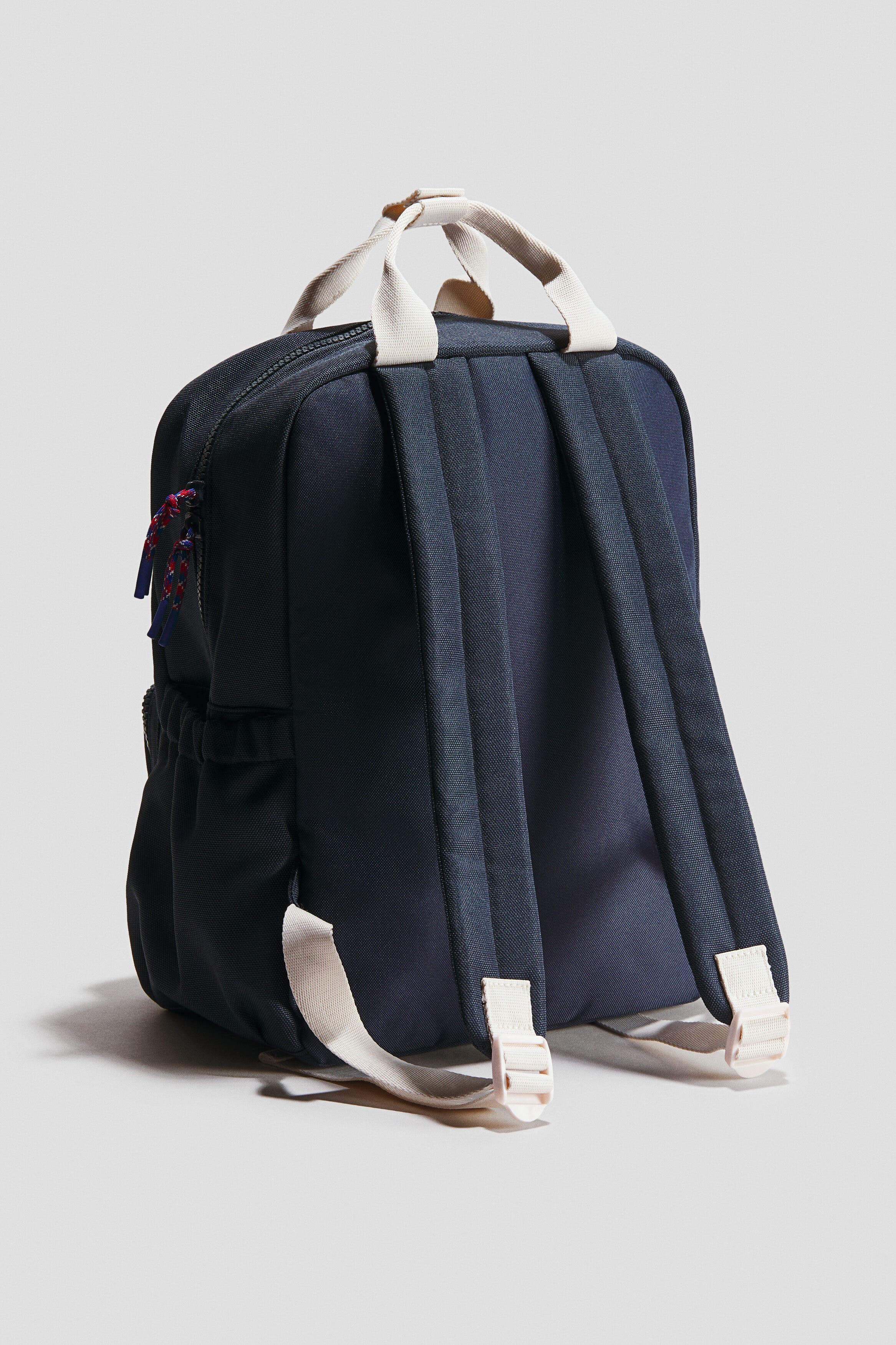 Backpack With Motif, Alternate, color, Navy blue/College