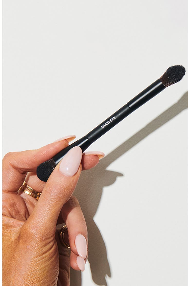 Multi Eye Makeup Brush, Alternate, color, BLACK