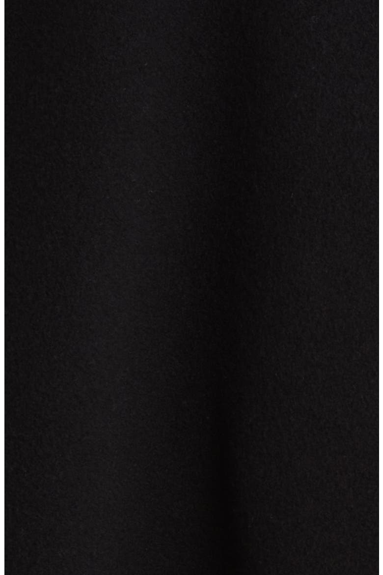Wool & Cashmere Ruana, Alternate, color, BLACK