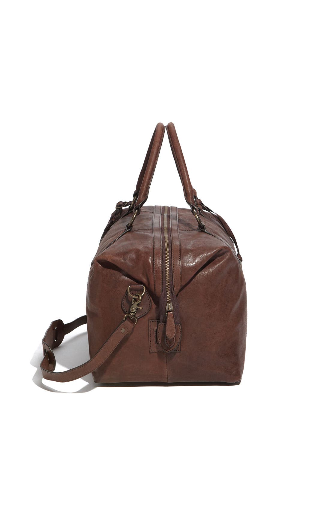 Frye 'Logan' Leather Overnight Bag, Alternate, color, 