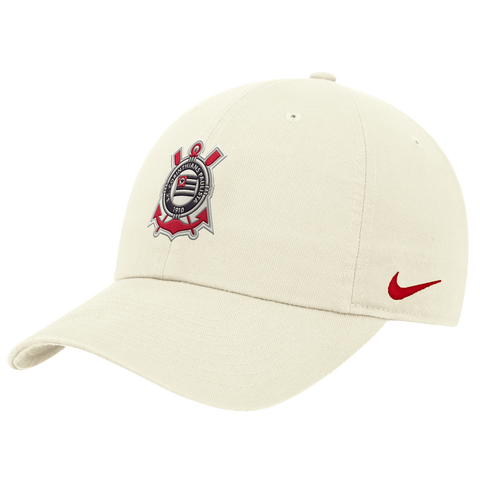 Men's Nike Cream Corinthians Club Adjustable Hat