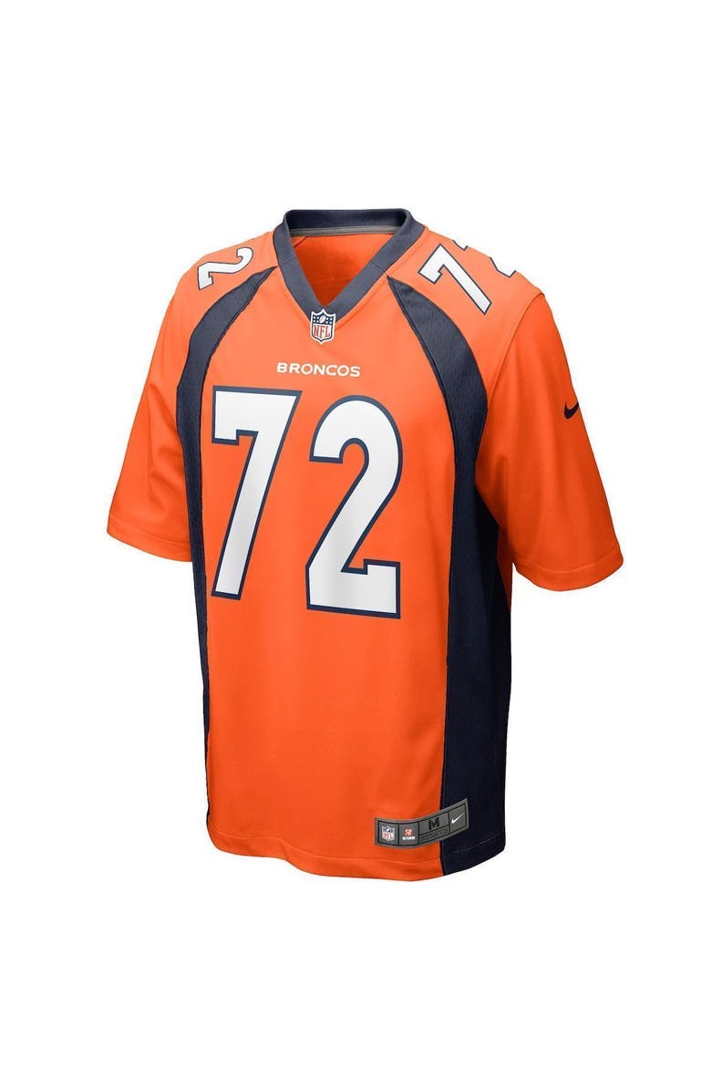 Nike Men's Nike Garett Bolles Orange Denver Broncos Game Jersey, Alternate, color, 
