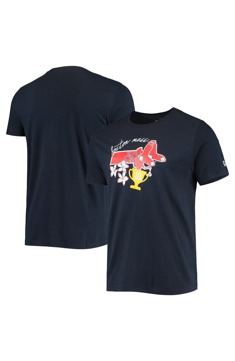 New Era Men's New Era Navy Boston Red Sox City Cluster T-Shirt, Main, color, Navy