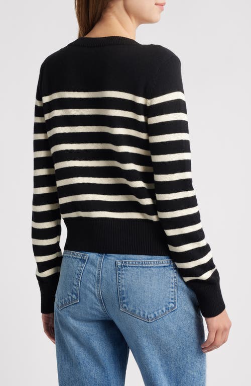 Rails Norah Cotton & Cashmere Blend Cardigan In Black