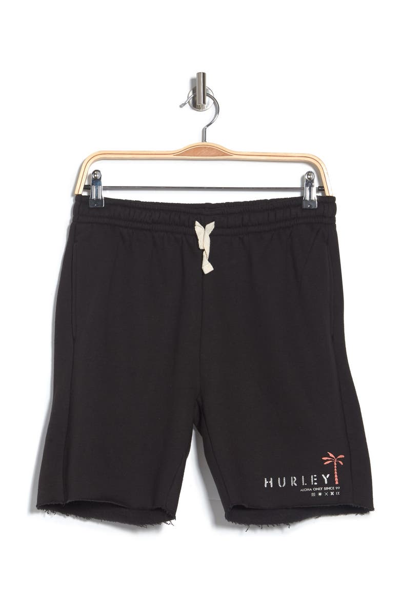 Hurley Natural Fleece Shorts, Alternate, color, 