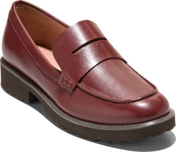 139. Cole Haan $190 Gwendolyn Penny Loafer in brown Cole Haan Gwendolyn Penny Loafers | Belk main image 2