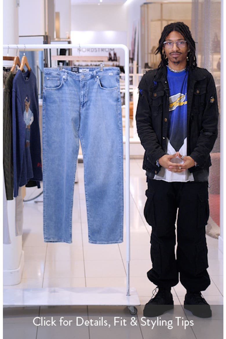 Marlon Relaxed Fit Wide Leg Jeans video