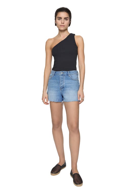 Rebecca Minkoff Emily Studded Short In Bleeker Wash